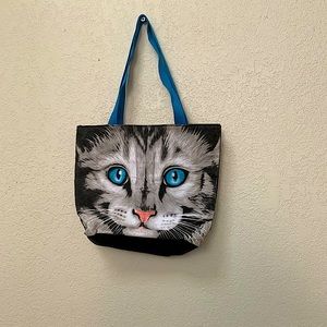 Cat tote bag